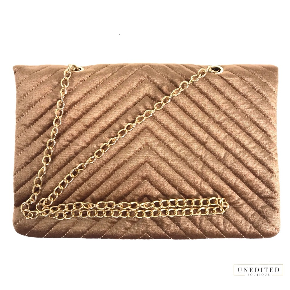 NWT - Shaena Velvet Shoulder Bag - Picture 4 of 7